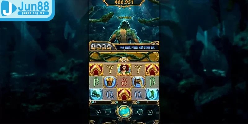 Đế Vương Atlantis tại  JUN88 thể hiện những điểm mạnh, để lại dấu ấn đặc biệt
